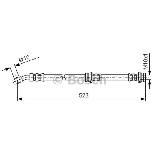 HORTUM FREN ARKA R/L-(SUBARU IMPREZA 92/00 ABSLI TIP )