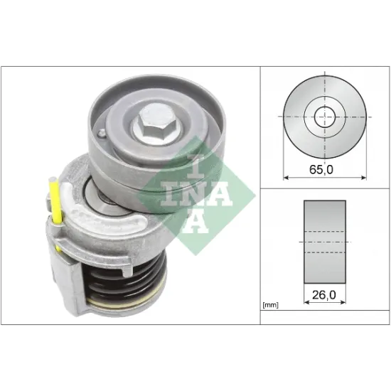 V KAYIS GERGISI-KOMPLE-KLIMA KOMPRESORU (VW GOLF 06-14 PASSAT 09-15 POLO 10-14 AUDI A1 11-14 SEAT IBIZA 09-15) BLG-BMY-CAVE