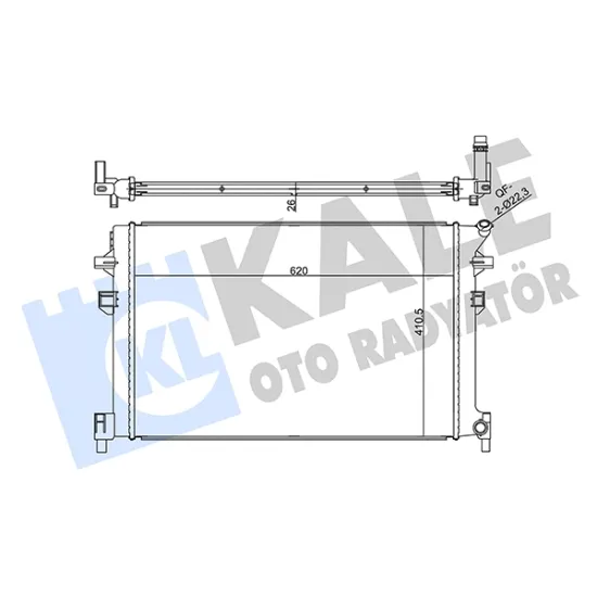 SU RADYATORU BRAZING -INTERCOOLER (VW GOLF 20- PASSAT 15- AUDI A3 20- Q2 17- Q3 19- SEAT LEON 20- SKODA OCTAVIA 20-)