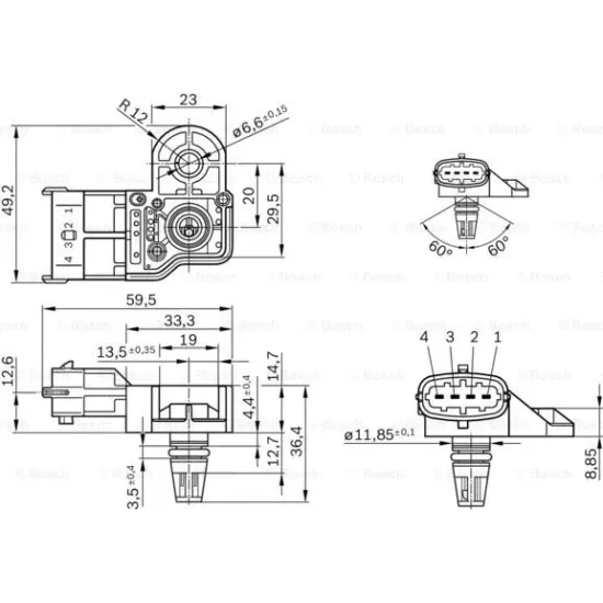 BASINC SENSORU (FORD)