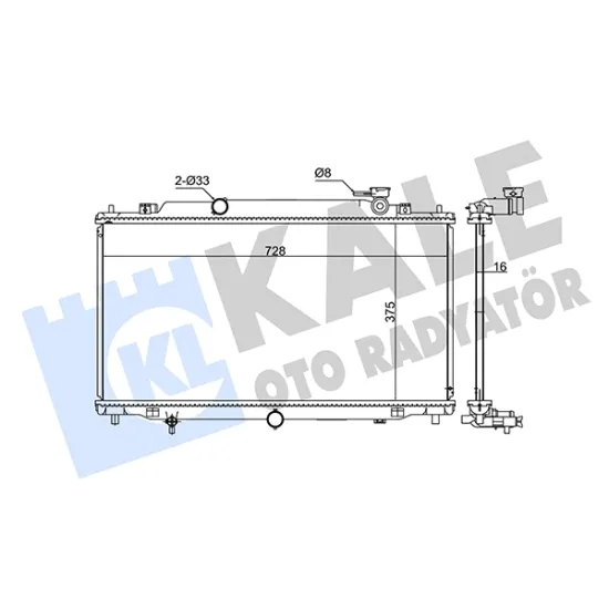 SU RADYATORU (MAZDA 6 2.0-2.5 16V 12/ / CX-5 2.0-2.5 16V 12/ MANUEL )