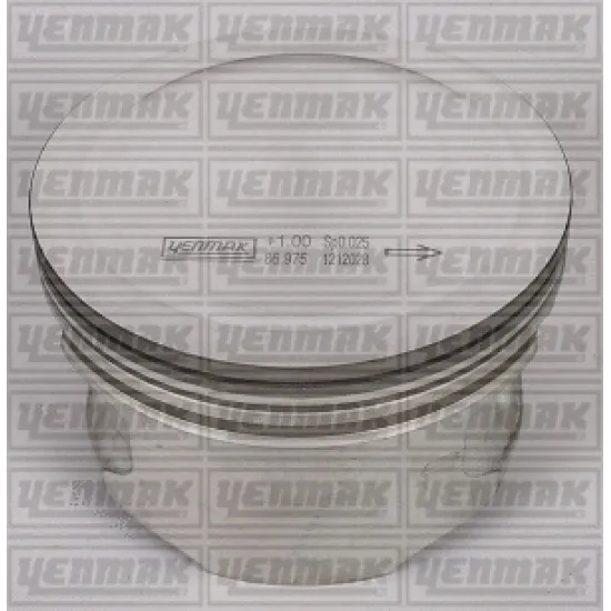 PISTON+SEGMAN Z22SE 2.2 16V ZAFIRA ASTRA G VECTRA C 86.00MM STD (1.2x1.5x2.5) ZINCIRLI MOTOR