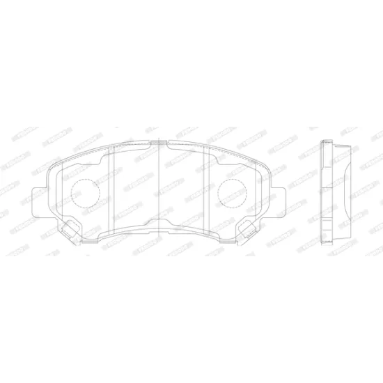 FREN BALATASI ON NISSAN QASHQAI J10 07-13 XTRAIL 07-13 RENAULT KALEOS 2.0 DCI 07->