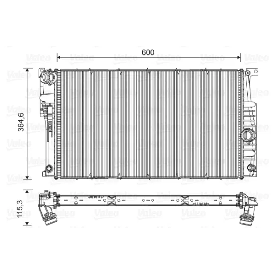 SU RADYATORU (BMW F20-30-32 OTOM. / N20-N26-B38 )