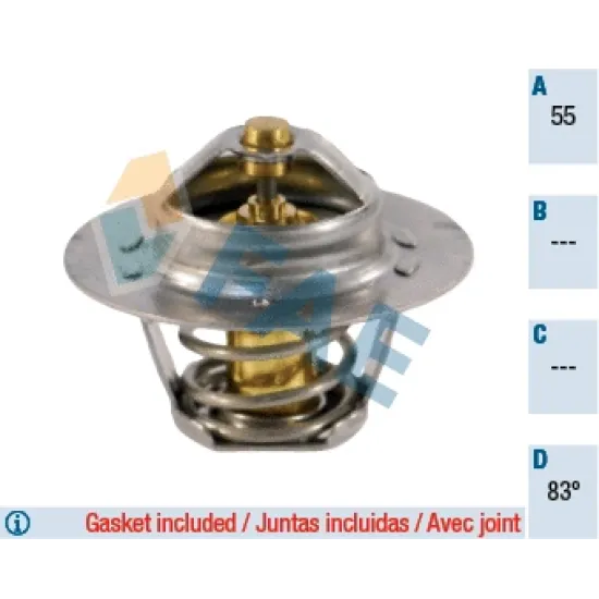 TERMOSTAT P306 GTI P306 P405 P406 P605 P806 XANTIA XM XSARA ZX 1,8 16V / 2,0 16V