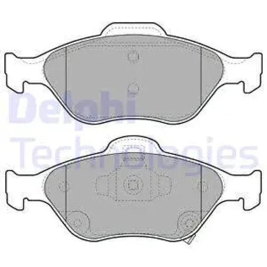 BALATA FREN ON-(TOYOTA YARIS 06/11 1.5 HYBRID 12/ ) FRANSA MONTAJ