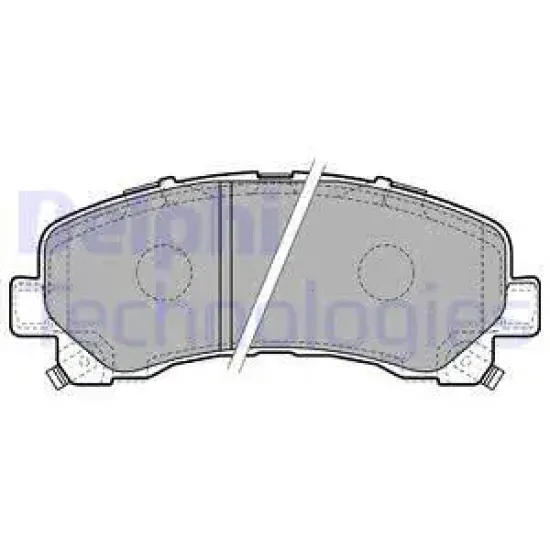 BALATA FREN ON-(ISUZU D-MAX 08-/4×2 / D-MAX 08-/4×4 / D-MAX 12-17 2.5 / D-MAX 17-/ 1.94×4 TFS86J )