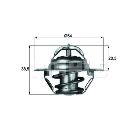 TERMOSTAT 83-98C VW AUDI SEAT SKODA