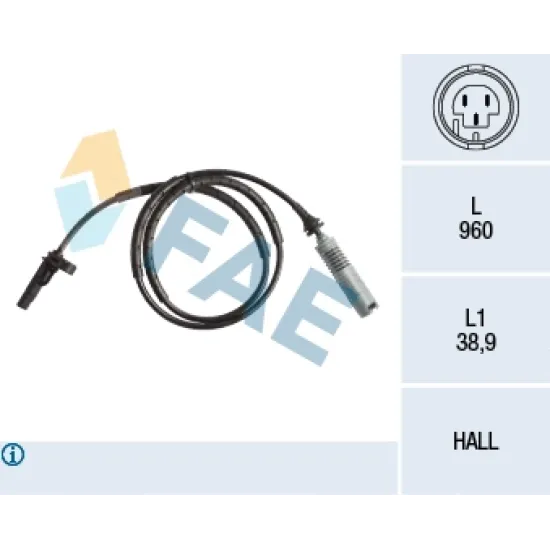 ABS SENSORU ARKA BMW E81 E87 E90 E91 E93