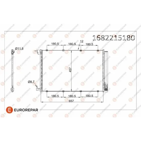 KLIMA RADYATORU MERCEDES X253 15- W205 14- S205 15- W213 16- S213 17- W222 17- C217 17-