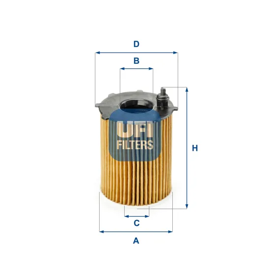 YAG FILTRESI (PEUGEOT 301-308-508-PARTNER 1.6HDI 15-/ CITROEN BERLINGO 14-)