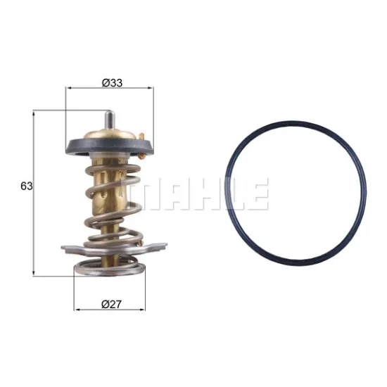 TERMOSTAT 82°C 02> DUCATO 2.3jtd