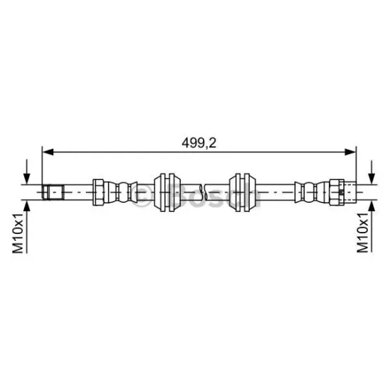 FREN HORTUMU ARKA 13> 2-SERI (F45-F46)