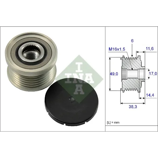 ALTERNATOR KASNAGI ( BMW 1,3,5 SERIE E81,E87,E36,E46,E90,E91,E60,E61 02- )