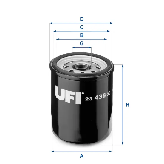 YAG FILTRESI ( ALFA MITO 1.4 08-/ FIAT BRAVA 1.2 16V 80PS/ DOBLO 1.2 1.4 05-/ OPEL COMBO 1.4 12-)