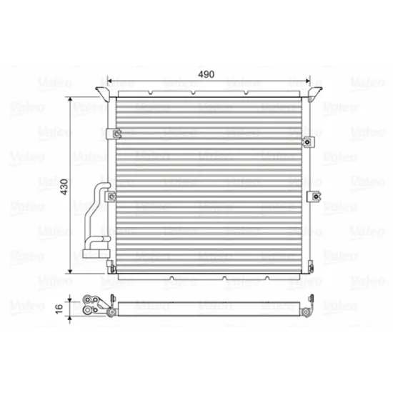 KLIMA RADYATORU ( BMW M40 M41 M42 M43 M44 M50 M52 E36 S54 M54 Z3 )