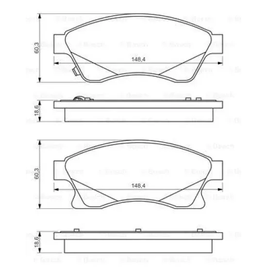 ON FREN BALATASI 15 INCH ASTRA J CRUZE AVEO T300