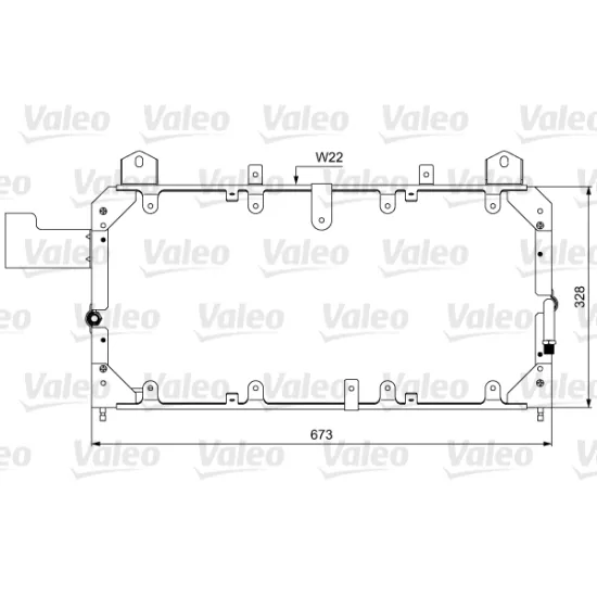 KONDENSER LANDROVER Discovery RangeRover