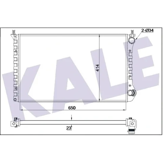 SU RADYATORU MEKANİK ( FIAT DOBLO 1.9D AC DOBLO 1.4 05 )650×414X23