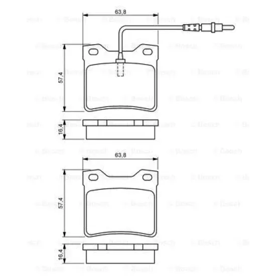 FREN BALATA ARKA 406 (8B) 95>042.1 TD 12V 3.0 24V 2.0 HDI 110 2.0 HDI 90 2.0 16V 3.0 V6 2.2 1.8 16V 2.0 16V 2.2 HDi 2.0 HDi 110 406 Break (8E/F) 96>041.9 D 1.8 16V 1.9 TD 2.1 TD 12V 2.0 Turbo 2.0 16V 3.0 24V 1.8 2.0 HDI 110 2.0 HDI 90 406 96>04 1.8 2.0