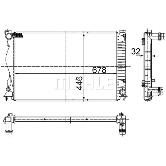 RADYATOR 05-12 AI.A6 +AC +MS