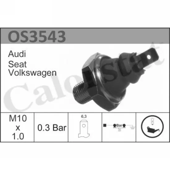 YAG MUSURU 0,3BAR-SIYAH (VW CADDY 83-92 GOLF 75-98 LT 75-03 PASSAT 78-00 POLO 75-00 TRANSPORTER 80-04)