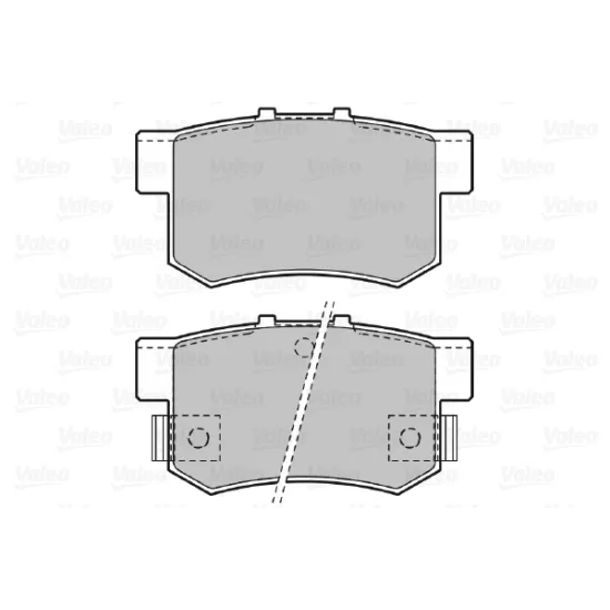 BALATA FREN ARKA-(HONDA ACCORD 90/98 / SHUTTLE 94/04 / ROVER-600 90// SUZUKI SX-4 06/ / SWIFT 05/ )