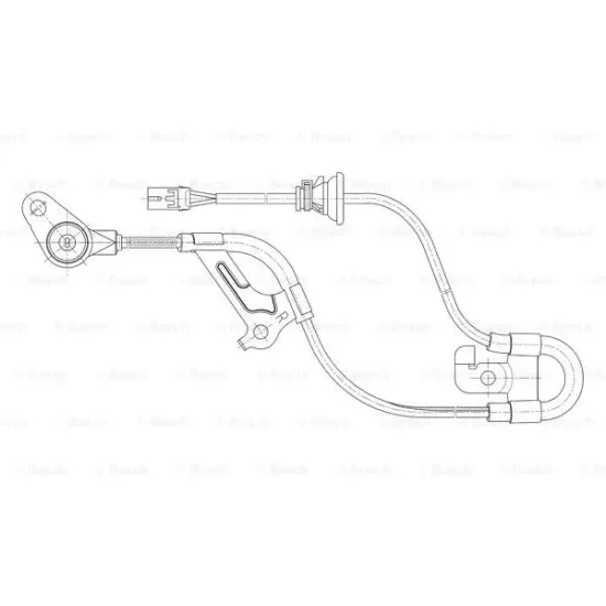 ABS SENSORU ARKA SAG (TOYOTA AVENSIS 97-03)