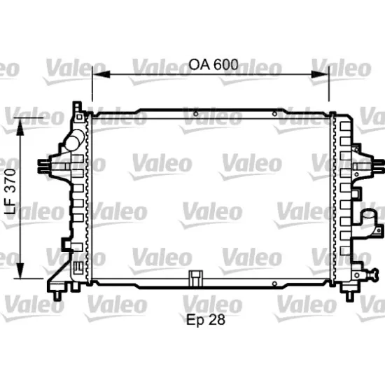 SU RADYATORU ( OPEL ASTRA H 1.3 1.9 )