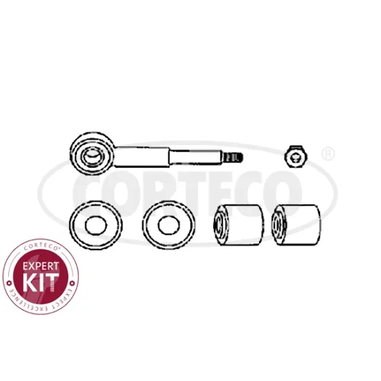 STABILIZATOR CUBUGU (Z ROT) FIAT BRAVA BRAVO COUPE TEMPRA TIPO 90> ALFA ROMEO 145 146 155 GTV SPIDER