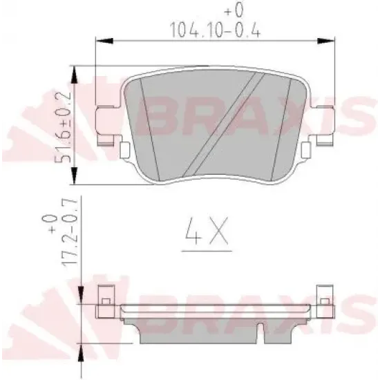 FREN BALATASI ARKA SHARAN 10> CADDY IV 15> A1 10> Q3 11> / ALHAMBRA 10> LEON 12> OCTAVIA III 13>