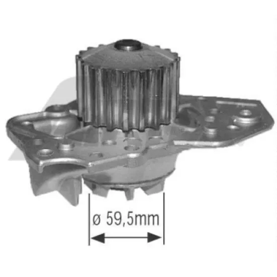 DEVIRDAIM SU POMPASI P205 P405 1.6 1.9 BX ZX 1.6 1.9 86>92