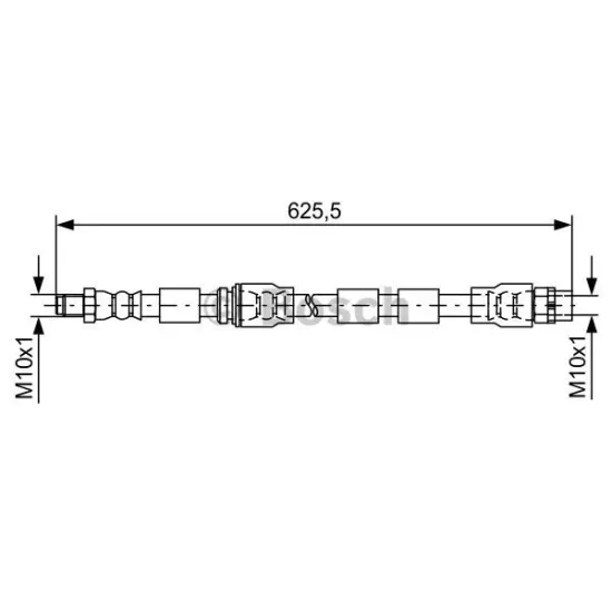 ON FREN HORTUMU ( MINI (R56) 07-/ R57 07-/ R58 11-/ R59 12- / R55 07- )