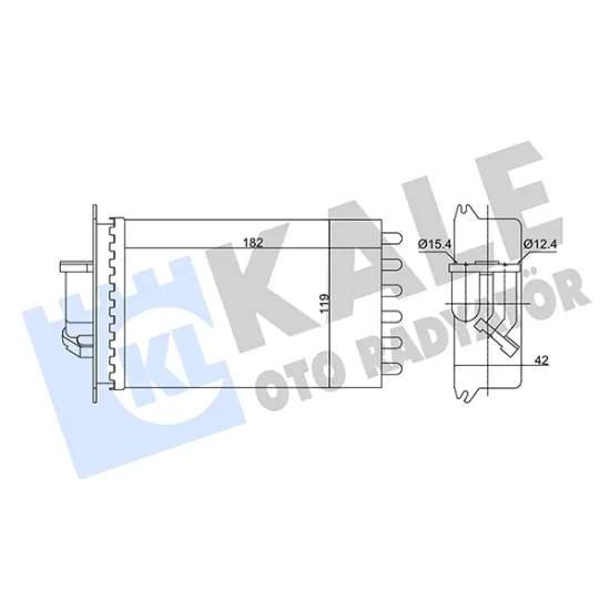 KALORİFER RADYATORU MEKANİK (MERCEDES BENZ S-CLASS)