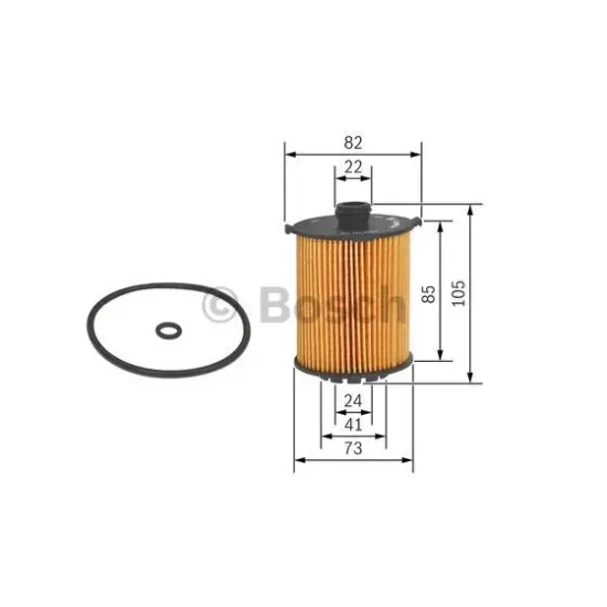 YAG FILTRESI (VOLVO S60 III / S80 III / S90 / XC60 II / XC90 / V40 II / (14-20) YENİ D4 -T5)