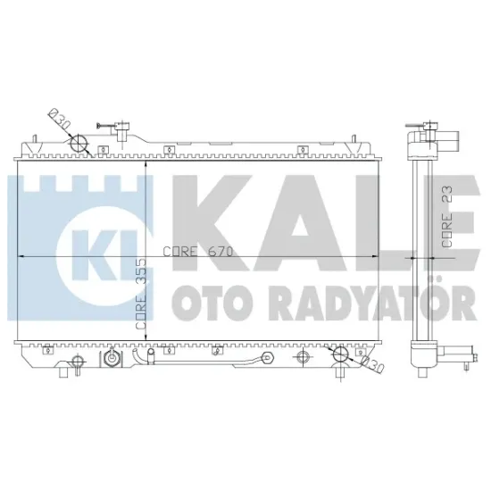 MOTOR SU RADYATORU TOYOTA RAV 4 94-00 OTOMATIK