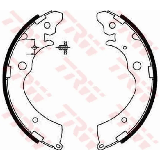 BALATA FREN PABUC ARKA-(HONDA ACCORD 90/97/CRV 97/01/SUZUKI CARRY-SK413 00//JIMNY 98// )