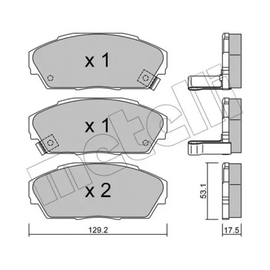 BALATA FREN ON-(ROVER-800 90/00/ROVER-820 90/00 )