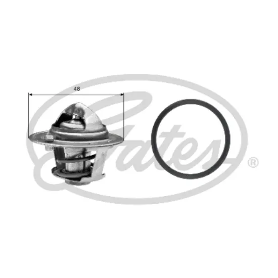 TERMOSTAT 82°C CONTALI ( FORD FOCUS 98- / FIESTA IV 1.25 )