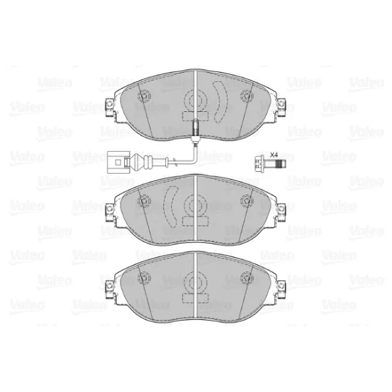 ON FREN BALATASI (VW PASSAT 11-15 SHARAN 11- SEAT ALHAMBRA 11-)