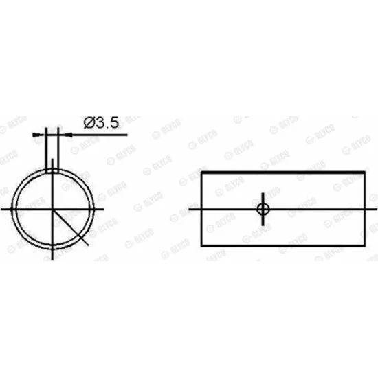 PISTON SEGMAN STD 80mm BMW M52 B20 3.20I 5.20I 3.20CI Z3