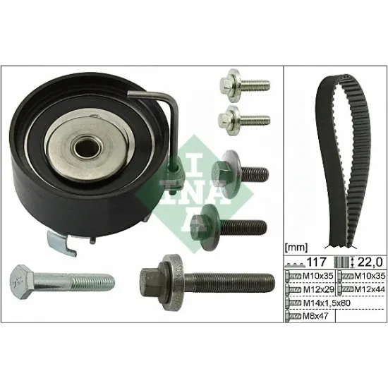 TRIGER KAYIS SETI (FORD FIESTA V 1.25 03-08/ FIESTA VI 1.4 08-/FOCUS II 1.4 04-/FOCUS III 1.6TI 11- VOLVO S40 II - S60 II- V40 B41