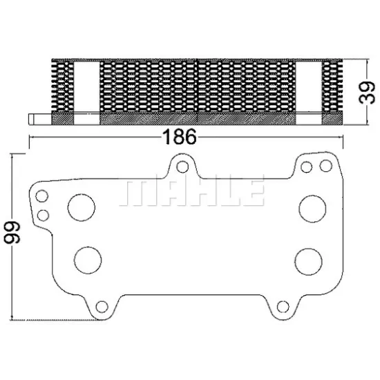 YAG SOGUTUCU 03-10 T.PORTER.T5 2.5tdi