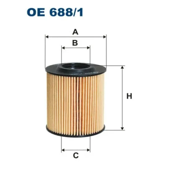 YAG FILTRESI ( VW POLO 1.2TDI 2009-/ SEAT IBIZA V 1.2TDI 09-/ SKODA FABIA 1.2TDI 10- )