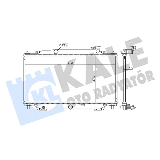 SU RADYATORU (MAZDA 3 1.5-1.6-2.0-2.5I 13/ MANUEL )