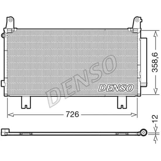 KLIMA RADYATORU (KONDENSER) 17> CR-V 1.5vtec