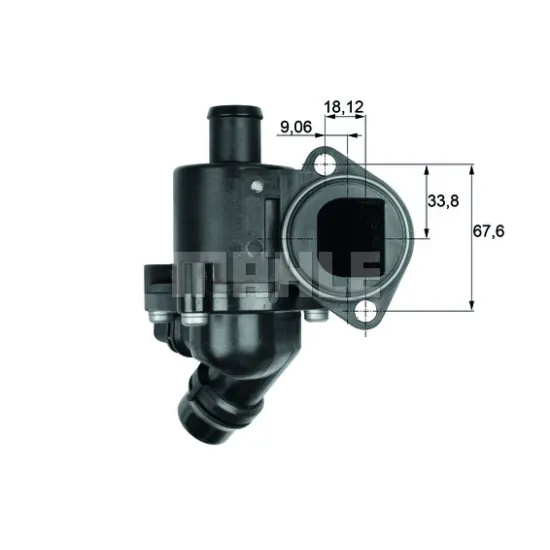 TERMOSTAT KOMPLE 177403 ( VOLKSWAGEN PASSAT / AUDI A4 - A6 1.6 ALZ 2.0 ALT )