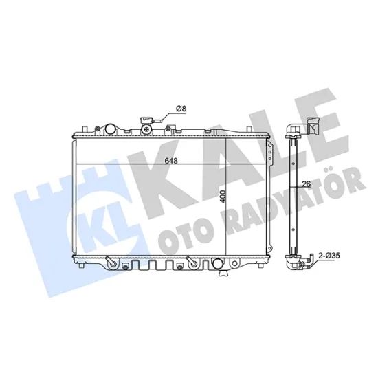 MOTOR SU RADYATORU MAZDA 626 FE F8 88-91 OTOMATIK