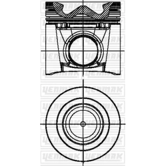 MOTOR PISTON SEGMAN STD TAKIM FUSO CANTER 3,0 12> EURO5 MOTOR - BOXER III JUMPER III T3,0 F1C / HDI EURO 5 3,0HDI IVECO DAILY F1C EURO 4 FIAT: DUCATO DOHC 16V MULTIJET C,RAIL (3,0JTD 16V) / (95,80 MM)