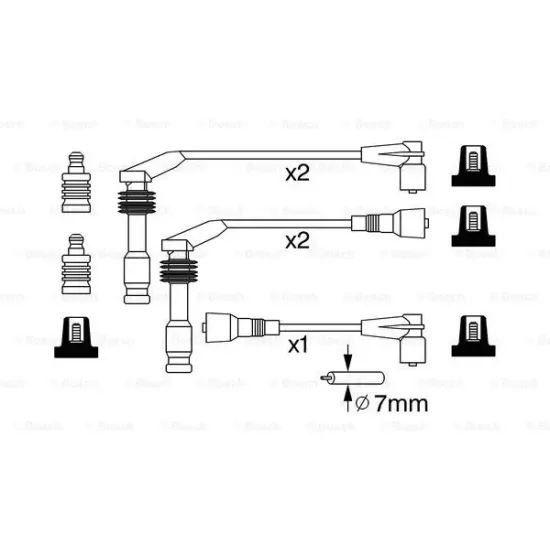 BUJI KABLO TAKIMI 95> VECTRA.A 2.0i *C20NE*